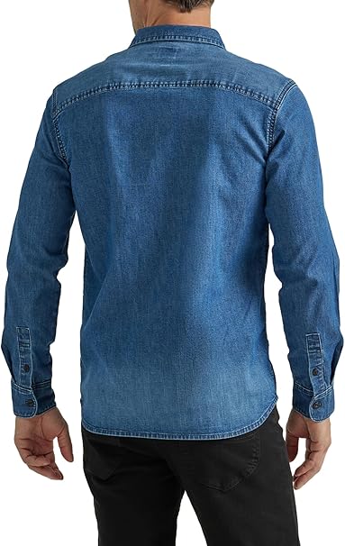 Men's All Purpose Classic Fit Long Sleeve Shirt Button Down Shirt